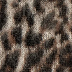 Hot COS ŻAKARDOWY SWETER Z MOHEREM W LAMPARCIE CĘTKI