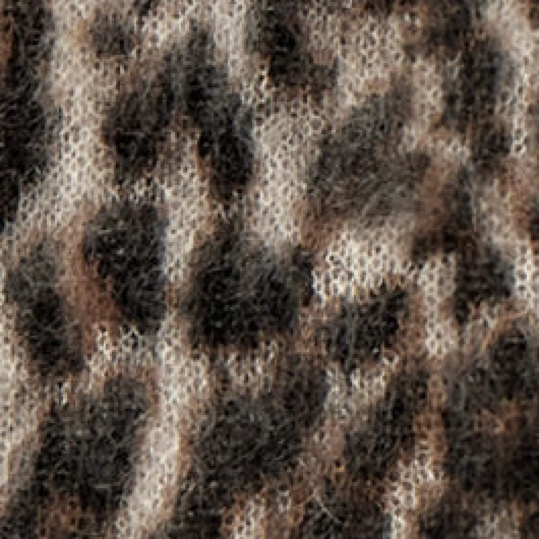 Hot COS ŻAKARDOWY SWETER Z MOHEREM W LAMPARCIE CĘTKI
