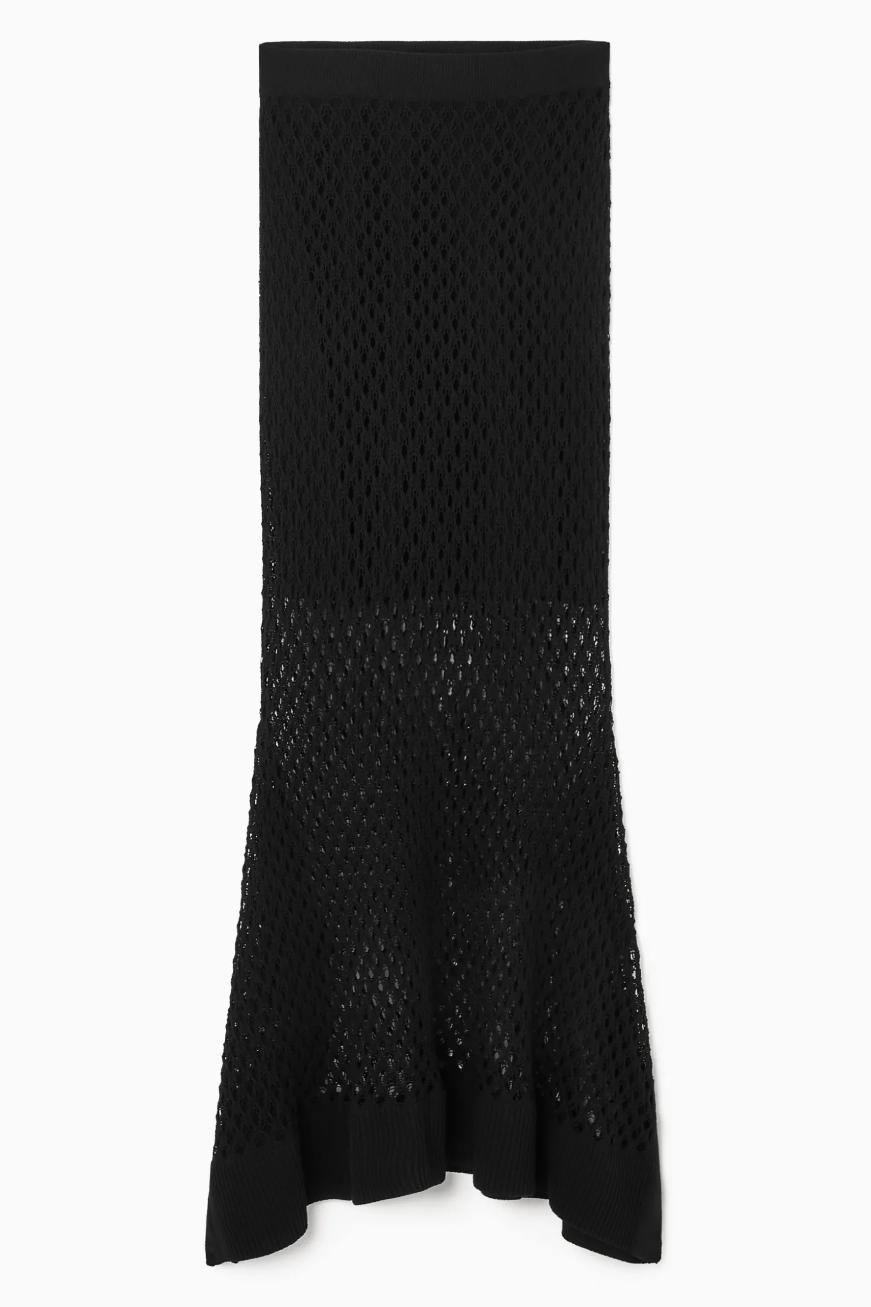 Fashion COS ASYMETRYCZNA AŻUROWA SPÓDNICA