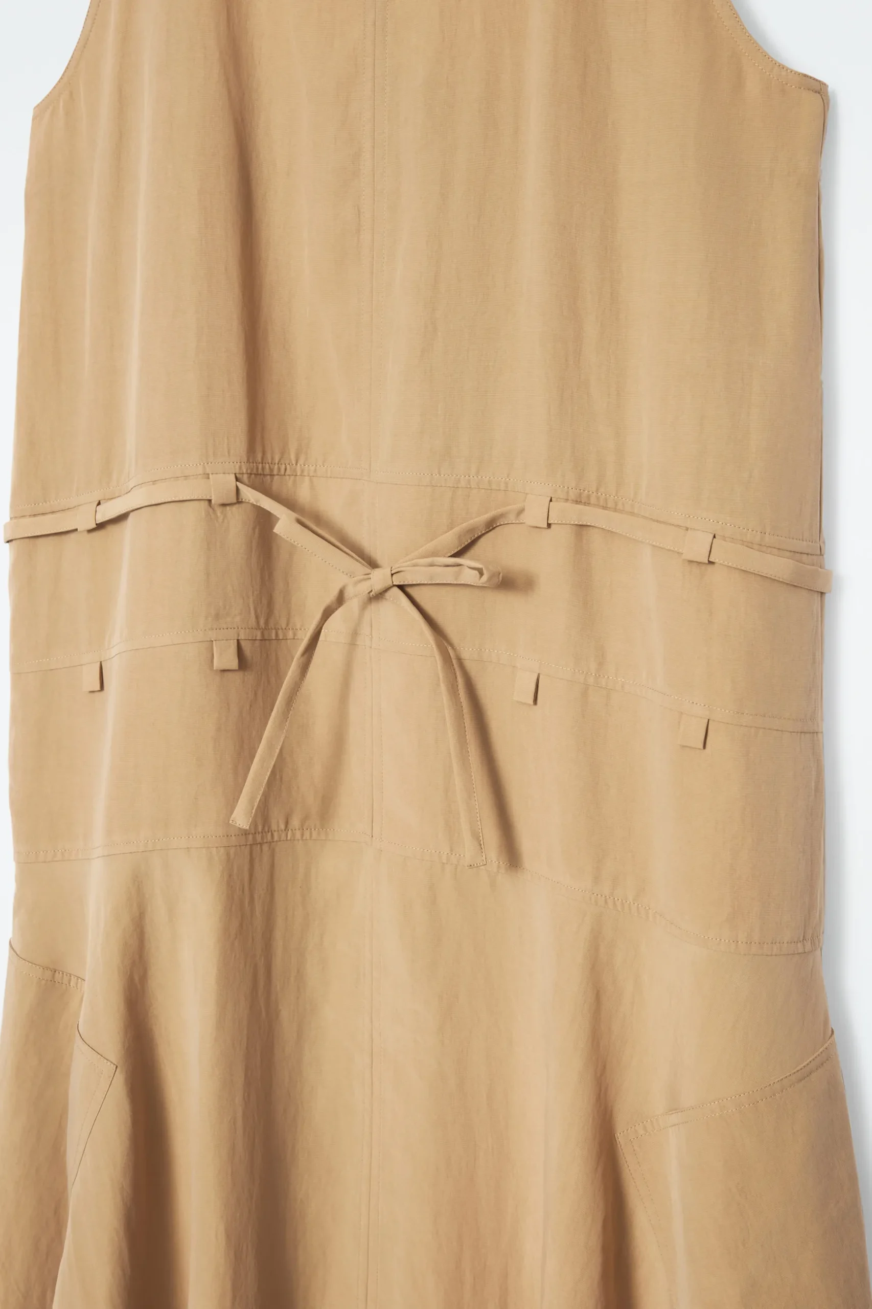 Fashion COS ASYMETRYCZNA SPADOCHRONOWA SUKIENKA MAXI