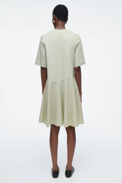 New COS ASYMETRYCZNA T-SHIRTOWA SUKIENKA MINI