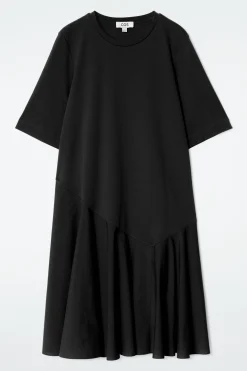 Sale COS ASYMETRYCZNA T-SHIRTOWA SUKIENKA MINI