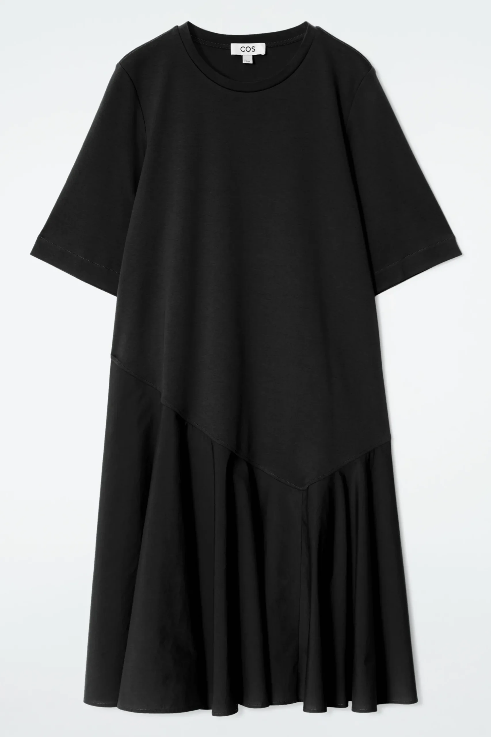Sale COS ASYMETRYCZNA T-SHIRTOWA SUKIENKA MINI