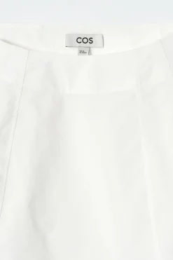 Discount COS BAWEŁNIANA BLUZKA Z DEKOLTEM W ŁÓDKĘ