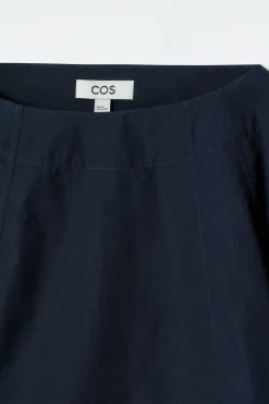 New COS BAWEŁNIANA BLUZKA Z DEKOLTEM W ŁÓDKĘ