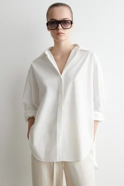 Clearance COS BAWEŁNIANA KOSZULA – RELAXED FIT