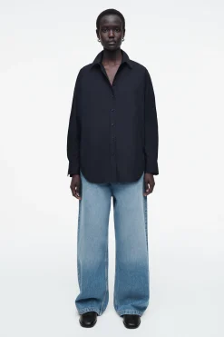 Discount COS BAWEŁNIANA KOSZULA – RELAXED FIT