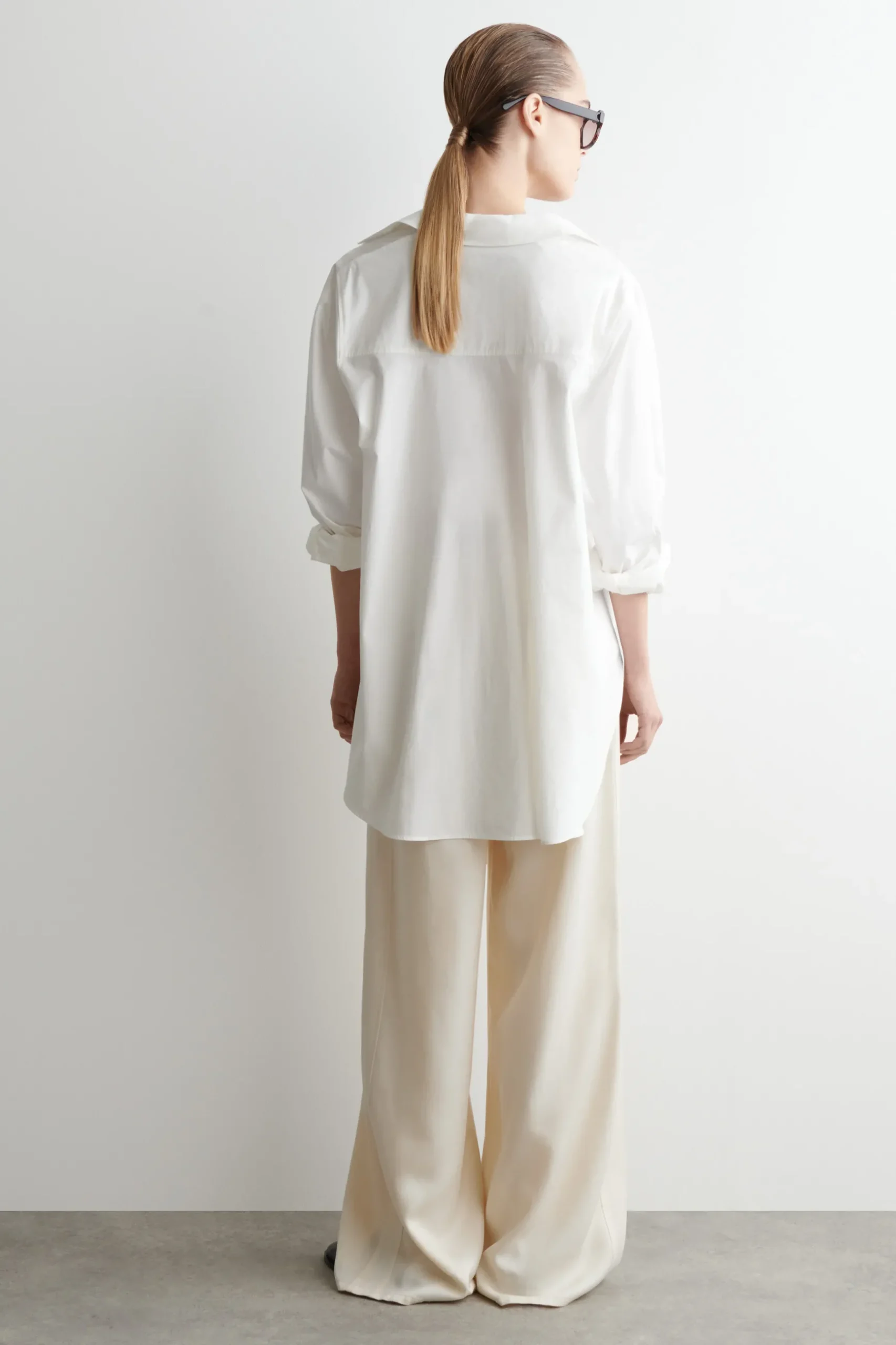 Clearance COS BAWEŁNIANA KOSZULA – RELAXED FIT