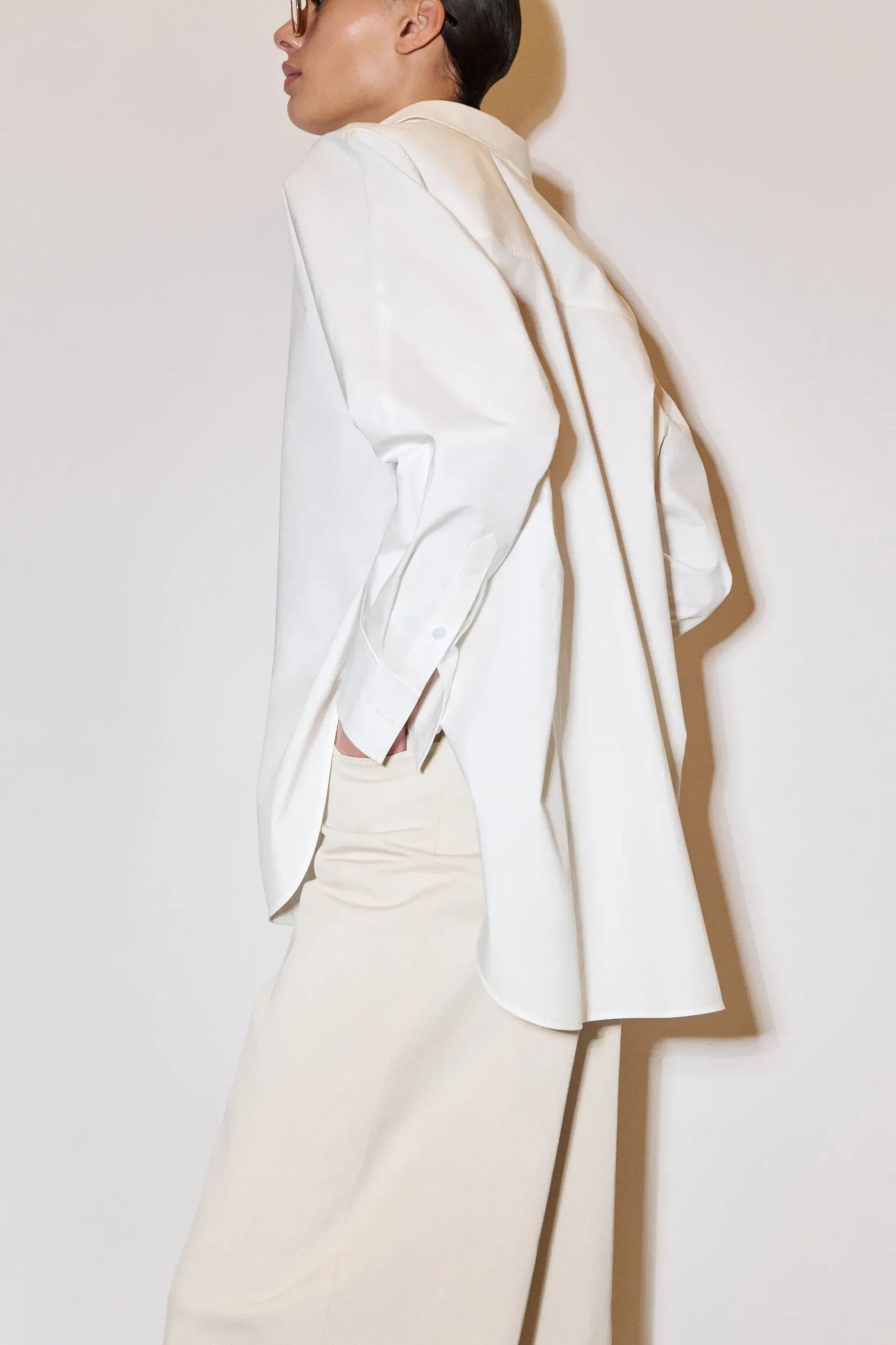 Clearance COS BAWEŁNIANA KOSZULA – RELAXED FIT