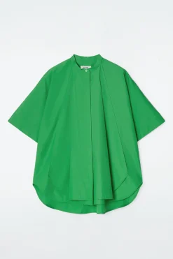 Outlet COS BAWEŁNIANA KOSZULA OVERSIZE