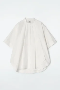 Discount COS BAWEŁNIANA KOSZULA OVERSIZE