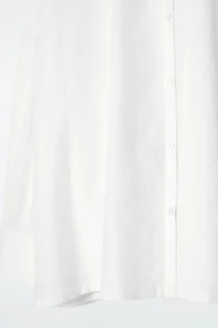 Clearance COS BAWEŁNIANA KOSZULA Z ZAKŁADKĄ – OVERSIZED FIT