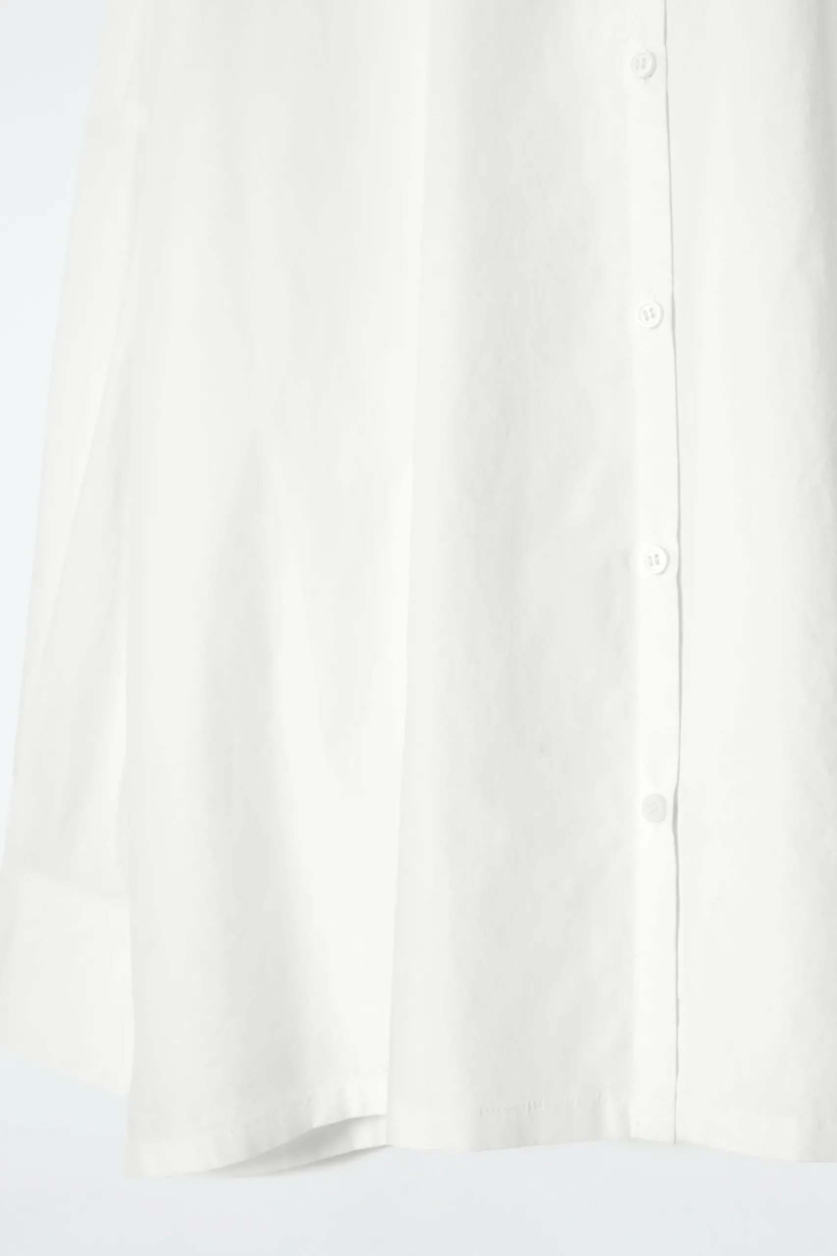 Clearance COS BAWEŁNIANA KOSZULA Z ZAKŁADKĄ – OVERSIZED FIT
