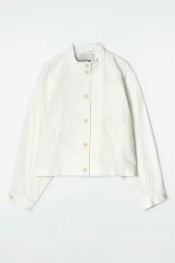 Sale COS BAWEŁNIANA KURTKA BOMBERKA OVERSIZE