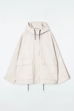 Clearance COS BAWEŁNIANA KURTKA Z KAPTUREM W STYLU UTILITY