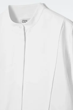 Best COS BAWEŁNIANA SMOKINGOWA KOSZULA – RELAXED FIT