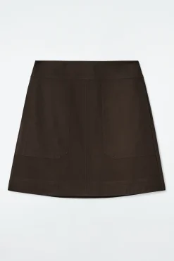 Hot COS BAWEŁNIANA SPÓDNICA MINI