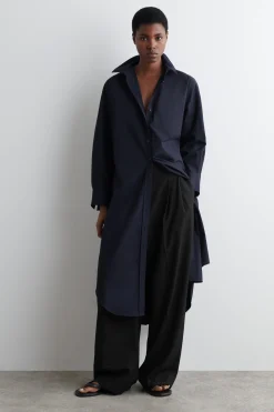 Outlet COS BAWEŁNIANA SZMIZJERKA – RELAXED FIT