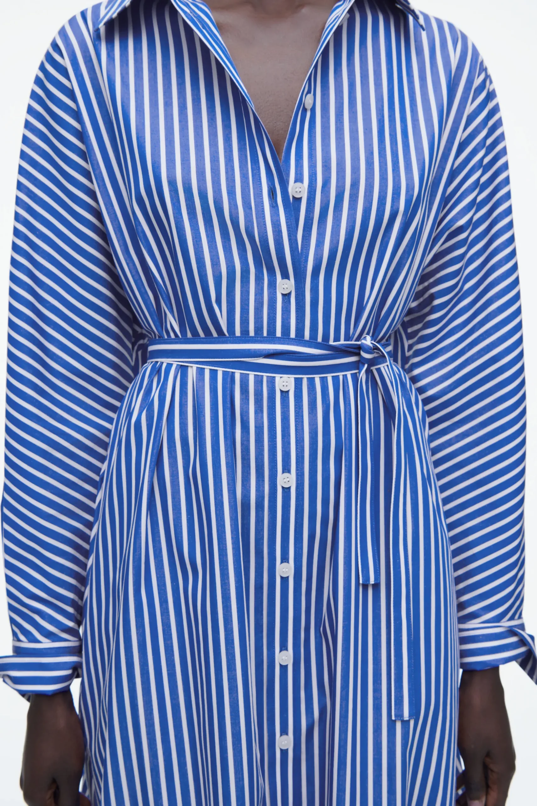 Discount COS BAWEŁNIANA SZMIZJERKA – RELAXED FIT
