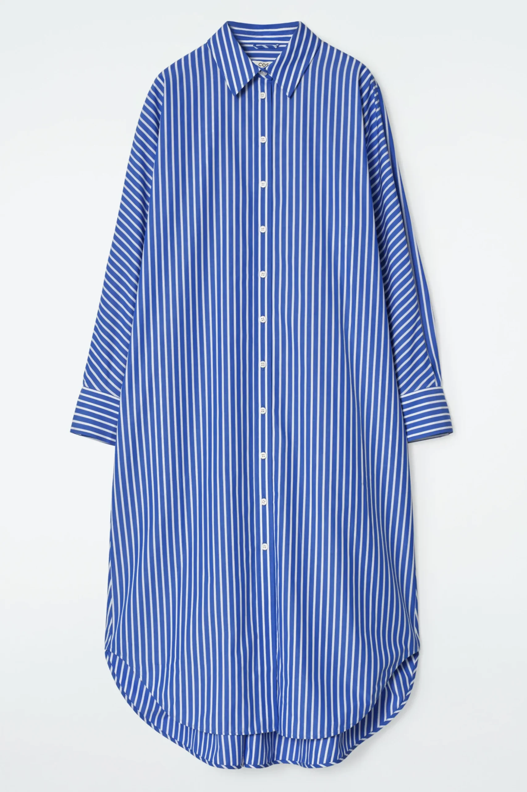 Discount COS BAWEŁNIANA SZMIZJERKA – RELAXED FIT