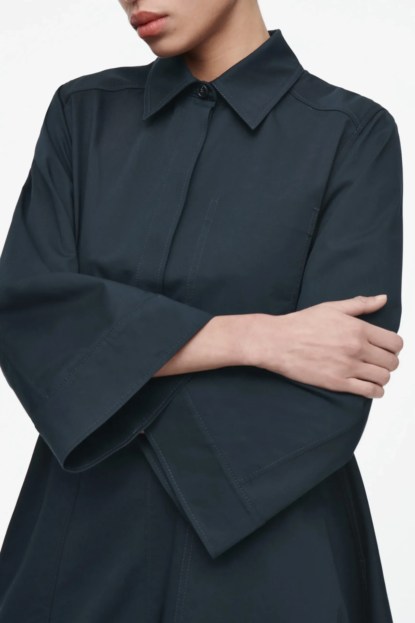 Online COS BAWEŁNIANA SZMIZJERKA W STYLU UTILITY
