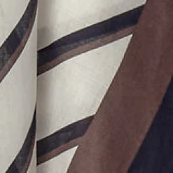 Fashion COS BAWEŁNIANY KAFTAN W PASKI