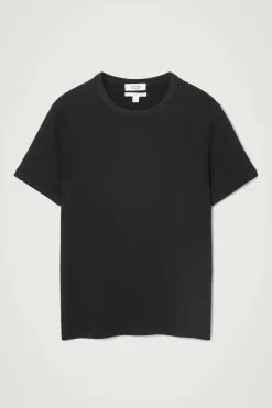 Outlet COS BAWEŁNIANY T-SHIRT O DOPASOWANYM KROJU