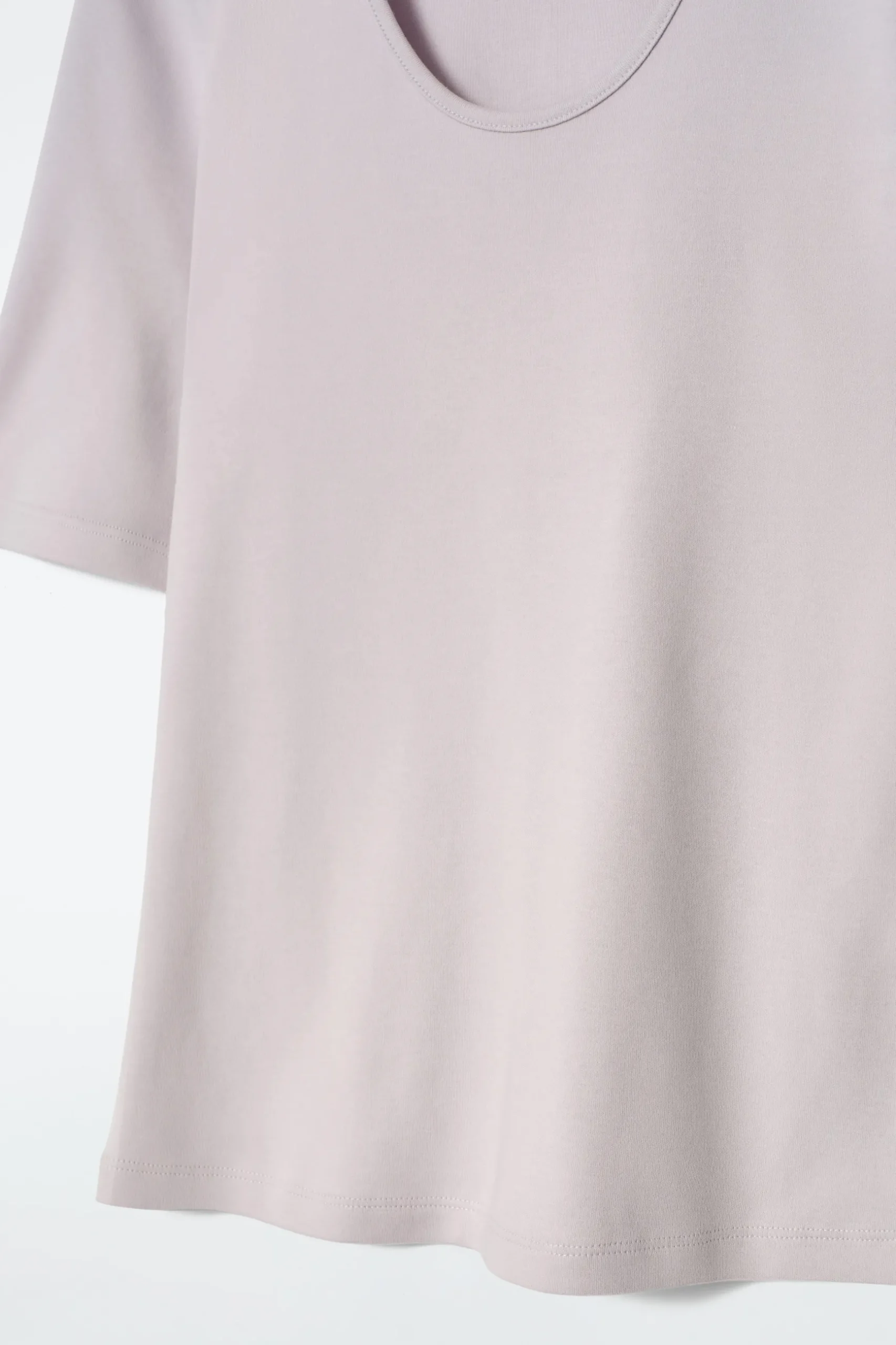 Discount COS BAWEŁNIANY T-SHIRT O DOPASOWANYM KROJU