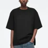 Hot COS BAWEŁNIANY T-SHIRT OVERSIZE