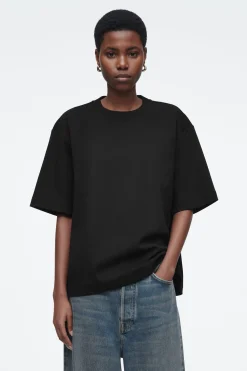 Hot COS BAWEŁNIANY T-SHIRT OVERSIZE