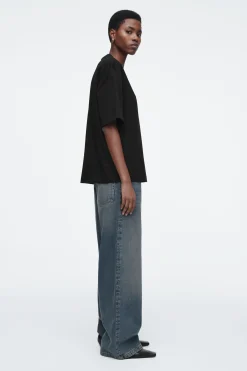 Hot COS BAWEŁNIANY T-SHIRT OVERSIZE