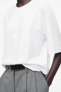 Fashion COS BAWEŁNIANY T-SHIRT OVERSIZE