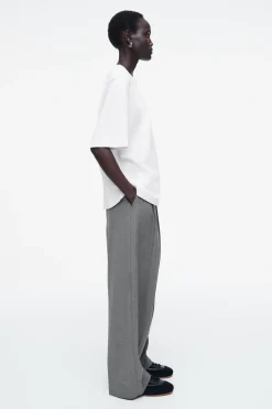 Fashion COS BAWEŁNIANY T-SHIRT OVERSIZE