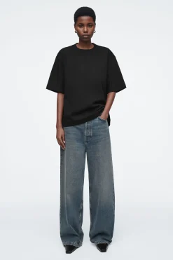 Hot COS BAWEŁNIANY T-SHIRT OVERSIZE