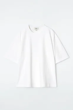 Fashion COS BAWEŁNIANY T-SHIRT OVERSIZE