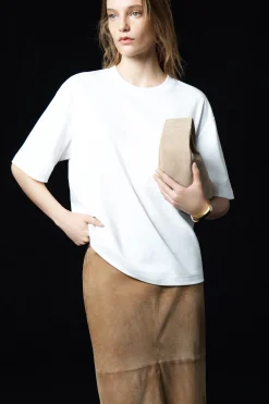Fashion COS BAWEŁNIANY T-SHIRT OVERSIZE