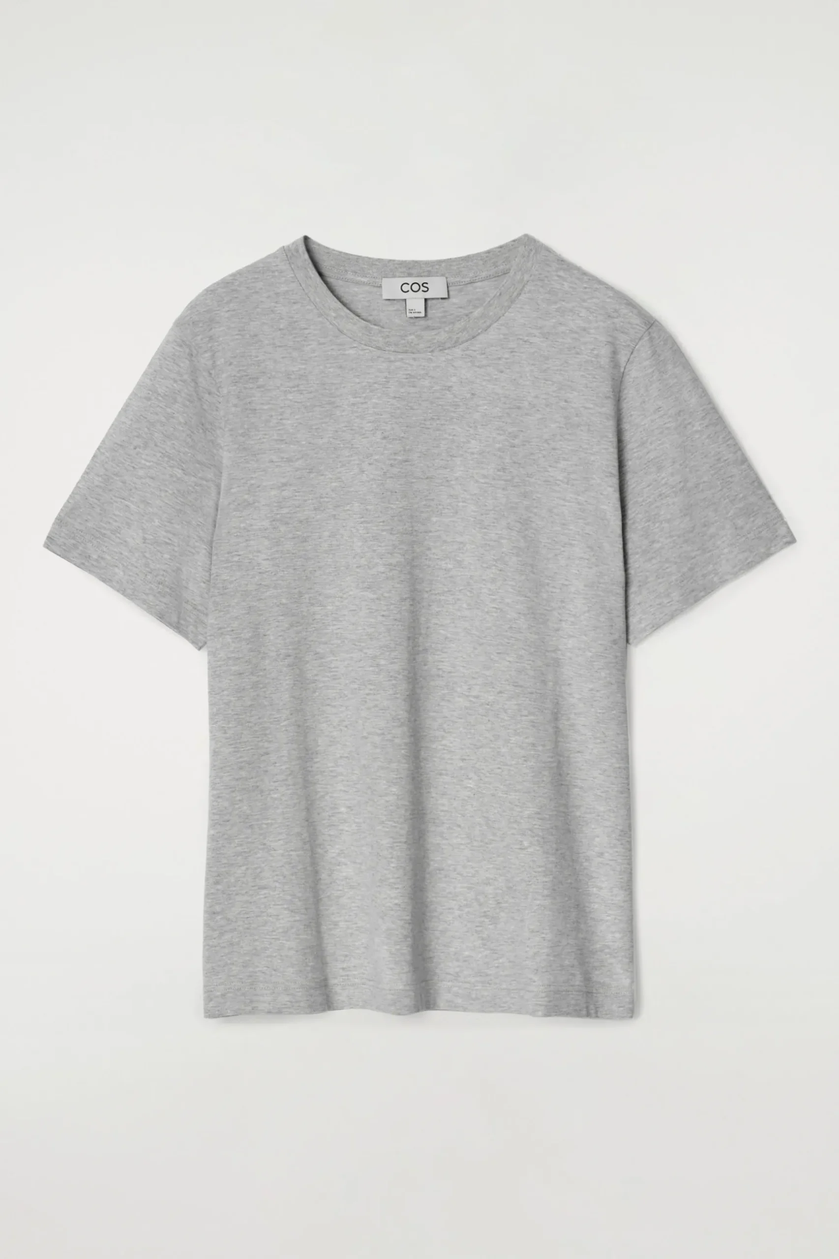 Hot COS BAWEŁNIANY T-SHIRT Z OKRĄGŁYM DEKOLTEM
