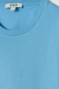 Online COS BAWEŁNIANY T-SHIRT Z OKRĄGŁYM DEKOLTEM