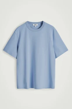 Clearance COS BAWEŁNIANY T-SHIRT Z OKRĄGŁYM DEKOLTEM
