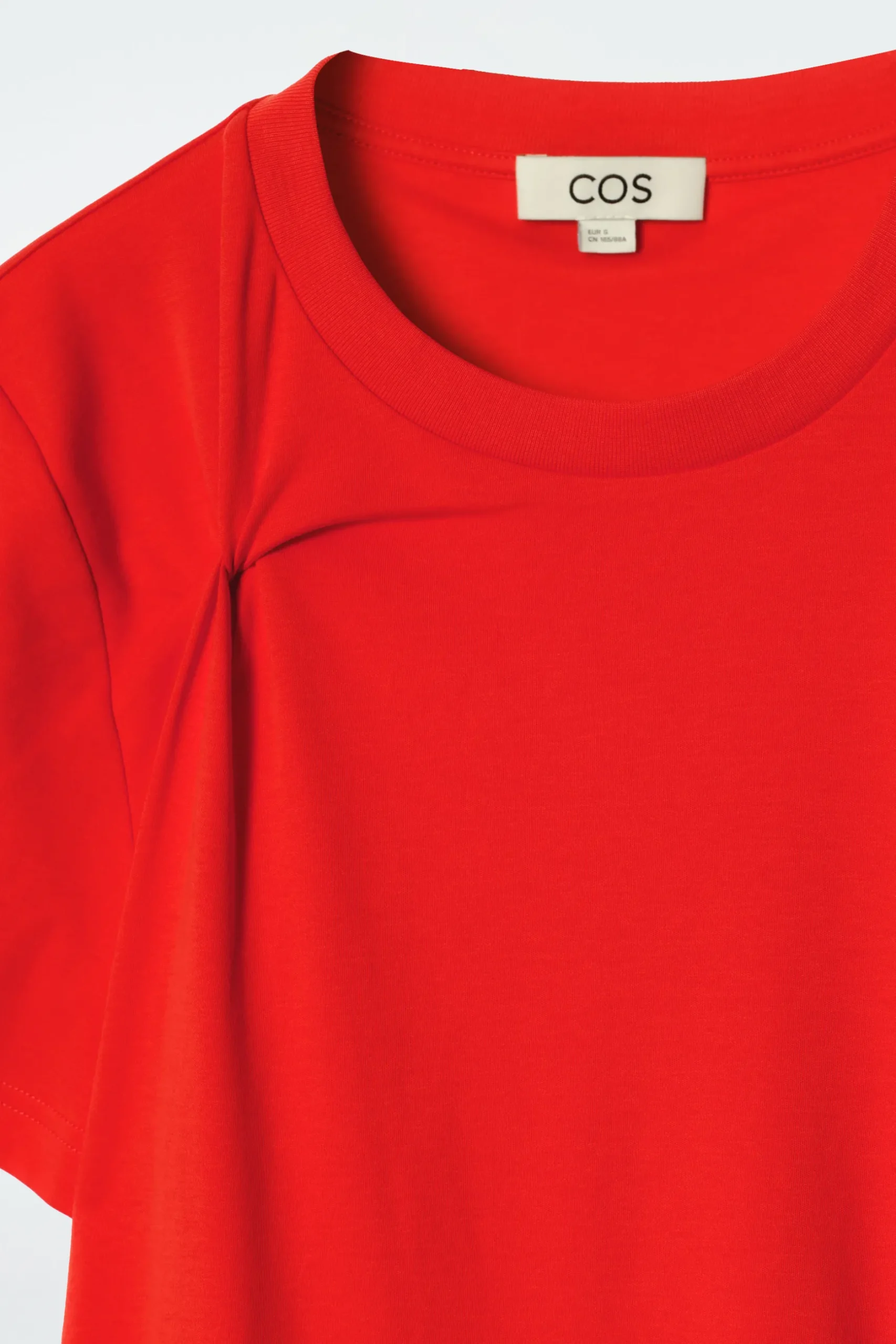 Discount COS BAWEŁNIANY T-SHIRT Z WĘZŁOWYM DETALEM