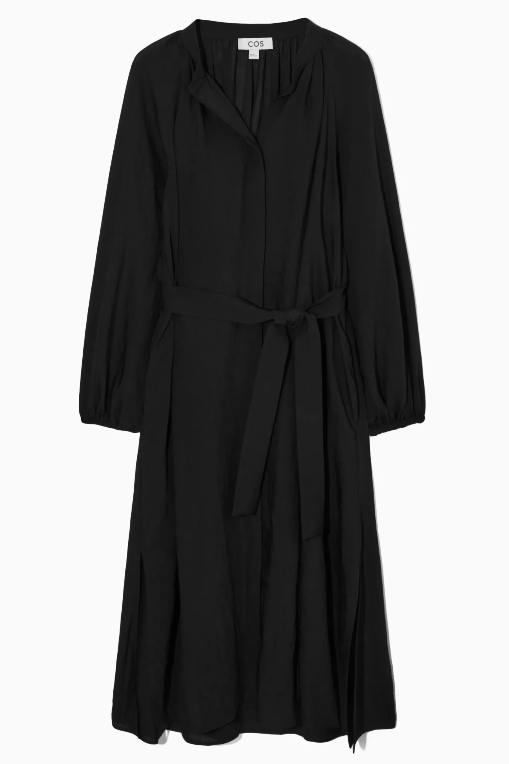 Clearance COS BELTED MIDI SHIRT DRESS