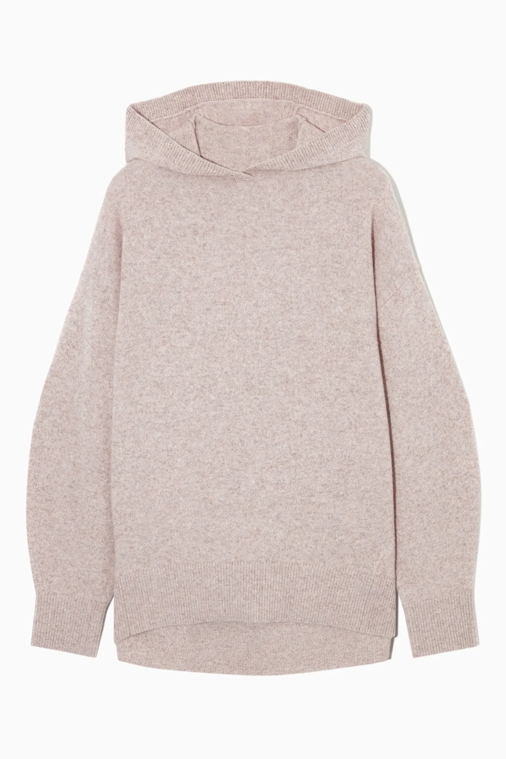 New COS BLUZA Z KAPTUREM Z CZYSTEGO KASZMIRU