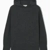 Discount COS BLUZA Z KAPTUREM Z CZYSTEGO KASZMIRU