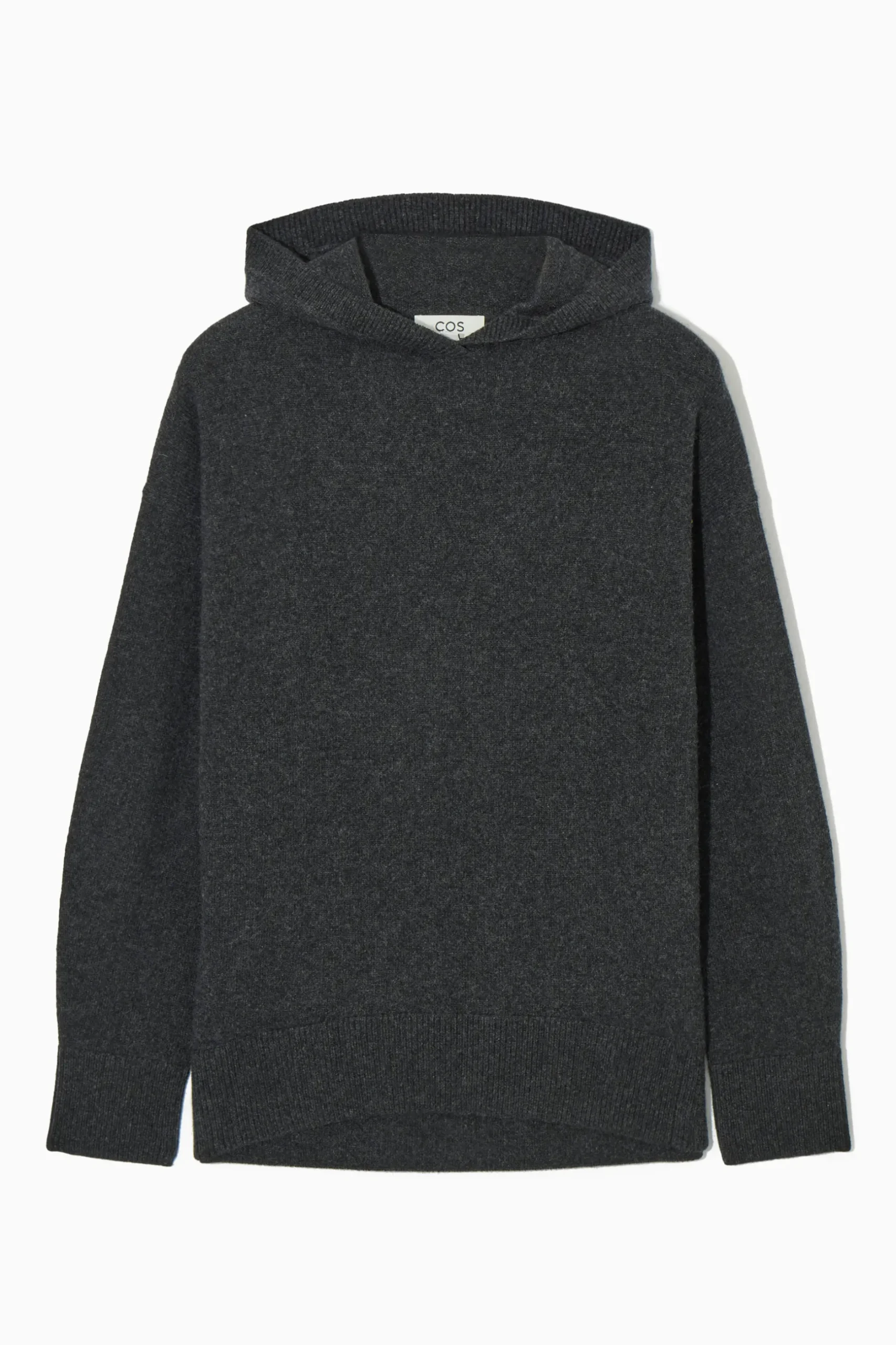 Discount COS BLUZA Z KAPTUREM Z CZYSTEGO KASZMIRU