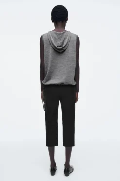 Sale COS BLUZA Z KAPTUREM Z WEŁNĄ MERINO