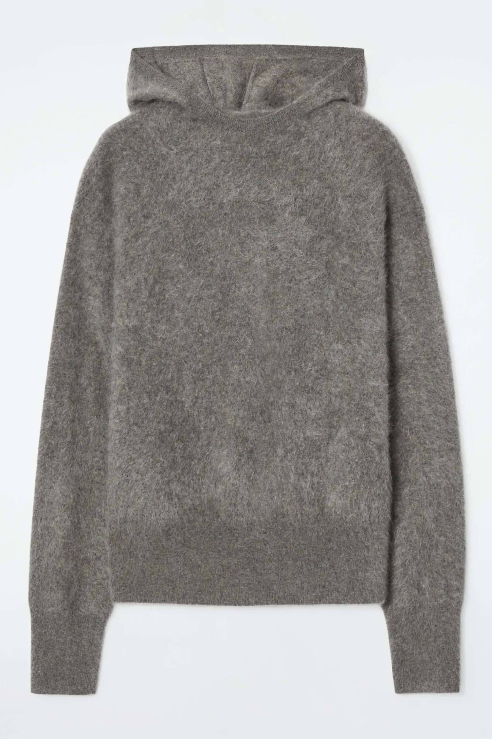 Clearance COS BLUZA Z KAPTUREM ZE SZCZOTKOWANEGO KASZMIRU