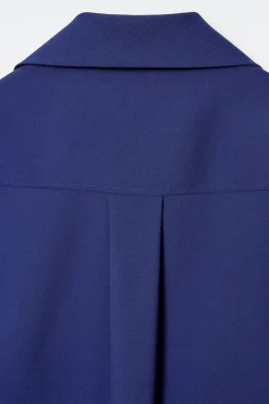 Clearance COS BLUZKA Z MIESZANKI Z WEŁNĄ Z SUWAKIEM