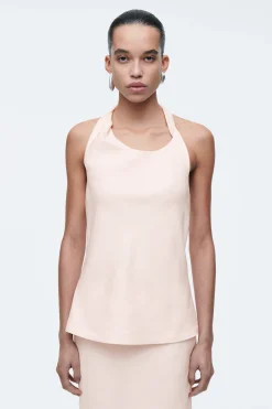 Sale COS BLUZKA Z ODKRYTYMI PLECAMI I DODATKIEM LNU