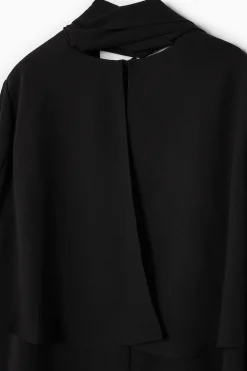Online COS BLUZKA Z PELERYNĄ I SZALIKIEM