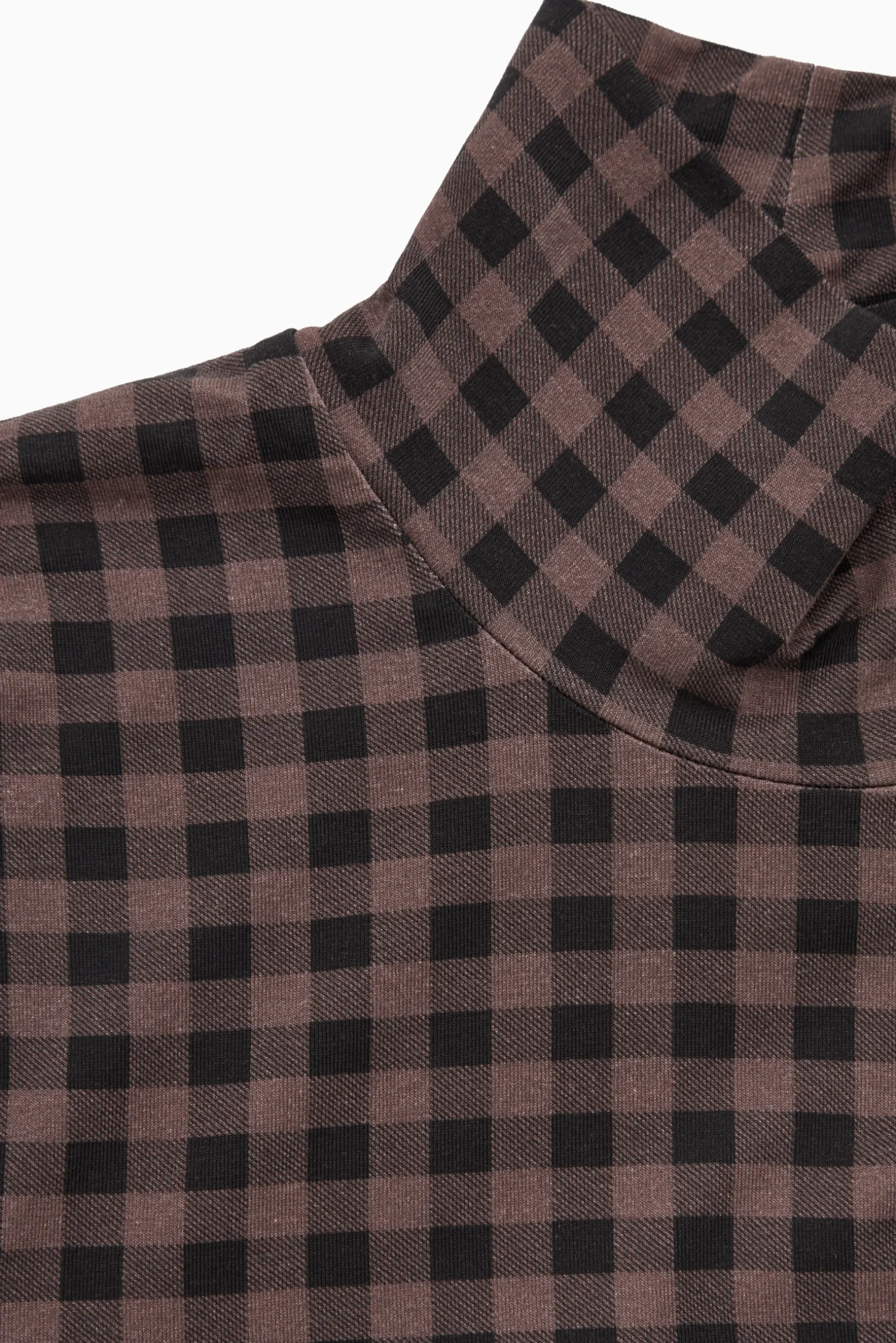 Outlet COS BLUZKA Z PÓŁGOLFEM Z NADRUKIEM